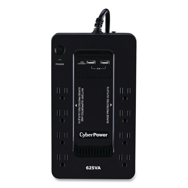 Cyberpower Standby UPS Battery Backup, 8 Outlets, 625 VA, 890 J ST625U